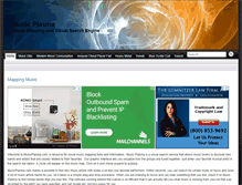 Tablet Screenshot of musicplasma.com